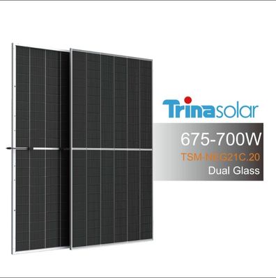 Mono-Solarpanel TSM-NEG21C.20 670W 675W 680W 685W 690W 695W 700W für das Solarsystem