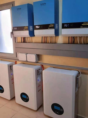 51.2V Solar Lifepo4 Lithium-Ionen-Batterie mit Smart BMS für Zuhause und All-in-One-Design