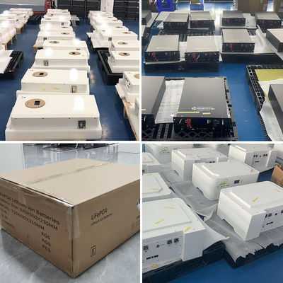 Zertifizierte Solar-Lithium-Batterie 200ah 48V/51.2V100ah mit Rack- und Wandmontage
