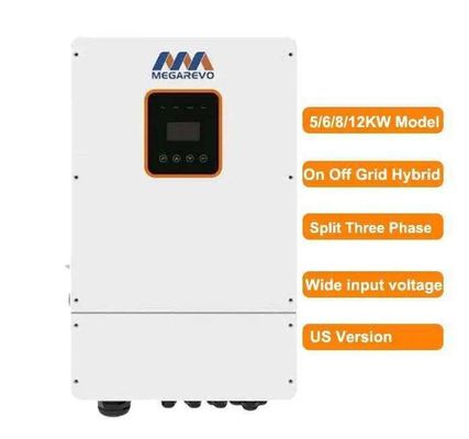 5kw 6kw 8kw 10kw Mppt Spaltphasen-Solarumrichter 120v 240v 48v Niedrigfrequenz