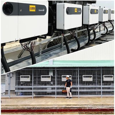 110 kW 120 kW 125 kW netzgebundener Solar-Hybrid-Wechselrichter Growatt MAX 125KTL3-X LV