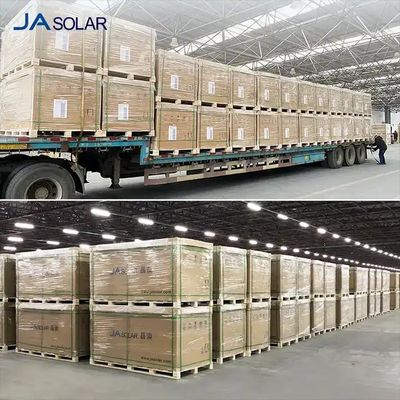 JA Solar JAM78D40 MB Mono Halbzell-Solarpanel 600W-625W für kommerzielle Solarsysteme