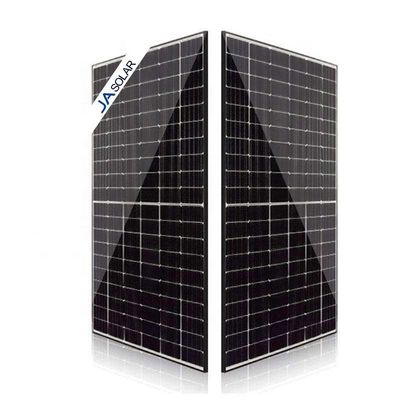 JA N-Typ Bifacial Dual Glass Halbschnitt Mono Modul 615W 620W 625W Solarpanel
