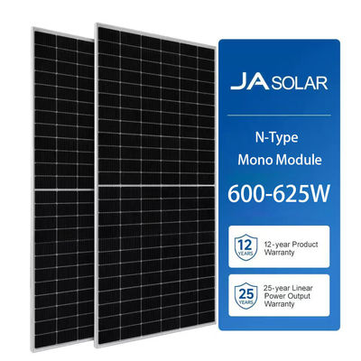 Topcon Bifacial Mono Solar Panel 500W 600W 700W mit Anodisiertem Aluminiumrahmen