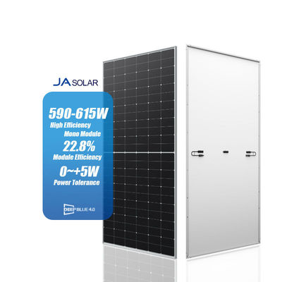 JA Solarkollektoren JAM66D45 LB 590W 595W 600W 605W 610W 615W n-Typ zweigliedriges Doppelglas