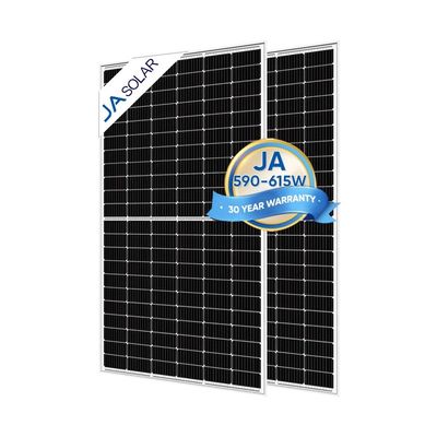 JA JAM66D45 LB 590W 595W 600W 605W 610W 9BB 12BB Halbschnitt-Solarpanel 615W PV-Modul