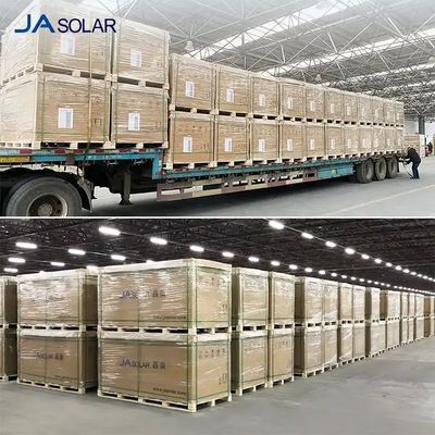 JA SOLAR Effizienz Bifacial Solar Panel mit Doppelglas- und Halbzell-MBB-Technologie