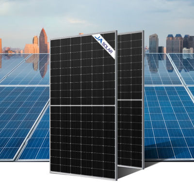 JA SOLAR Bifacial Module für Wohnung Frontglas/Rückglas 2.0mm/2.0mm Besser Halbzelle