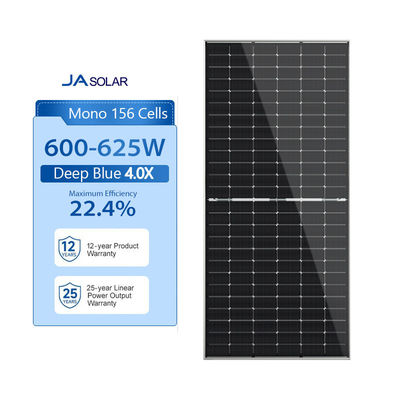 600-625 Watt PV-Module Dual Glass Mono Solarzellen mit 2,0 mm gehärtetem Glas aus niedrigem Eisen