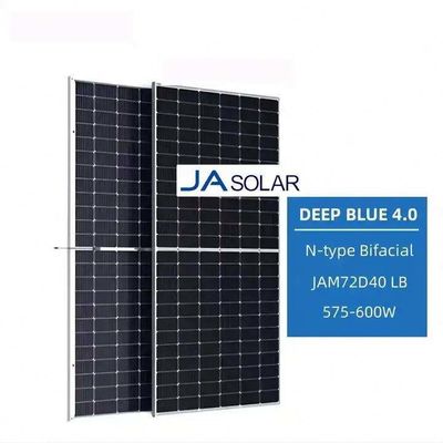 Doppelglas-Halbzellen-Bifacial-Solarpaneel für das Sonnensystem IEC ISO TUV zertifiziert