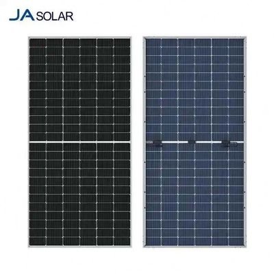 Doppelglas-Halbzellen-Bifacial-Solarpaneel für das Sonnensystem IEC ISO TUV zertifiziert