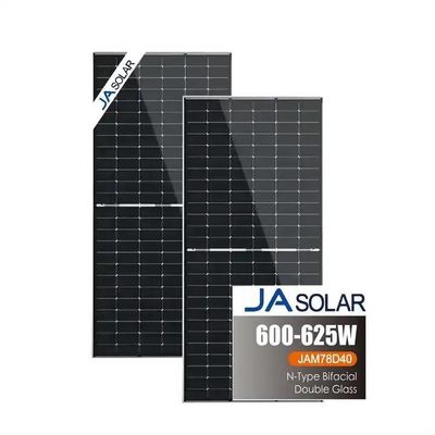 575-600W Doppelglas N-TOPCON Bifacial Mono Solarzellen JA Solar Deep Blue 4.0
