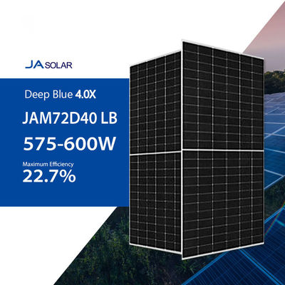 JA Solar N-Typ Bifacial Mono Module 575w 580w 585w 590w 595w 600w CE TUV-Zertifikat