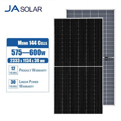 IP68 Verbindungskasse Glas Solarkollektoren Typ N PV-Modul 600W 590W 580W 575W Deep Blue 4.0X