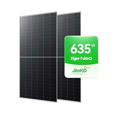 Jinko N-Typ 78HL4-V Solarkollektor IP68 Klassifizierte Verbindungskiste 615W Mono-kristalline Zelle Typ
