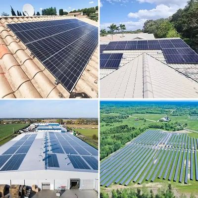 Jinko N-Typ 78HL4-V Solarkollektor IP68 Klassifizierte Verbindungskiste 615W Mono-kristalline Zelle Typ