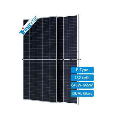 Trina angepasste Solarstromkollektive 645W 650W 660W mit 22,5% und MC4 EVO2/TS4* Anschluss
