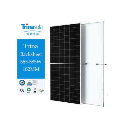 Trina DE19R TSM-DE19R 565-585W Vertex Backsheet Mono Modul für Solarpanellösungen