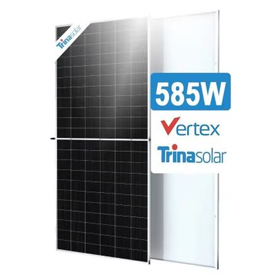 AR-beschichtetes Wärmeverstärktes Glas 565-585W Trina TSM-DE19R Solarpanel Mono-Pv-Modul