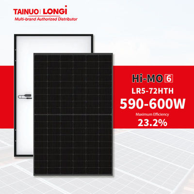 Longi Hi-MO 6 Solarkollektor 590W 600W 600 Watt Halbzellen PV-Panels Modul mit Lager