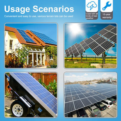 Anodisierte Aluminiumlegierungsrahmen Longi 550W Tier 1 Solarzellen für nachhaltige Stromerzeugung