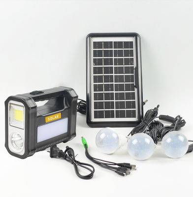 Warmverkauf Batterie Solargenerator Beleuchtungssystem Kit Outdoor Camping Fischen Stromausfall Zuhause Notstromversorgung