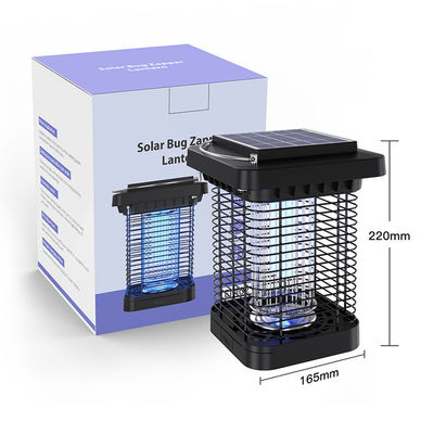 ABS Shell Solar Mosquito Bug Zapper Licht Solar wiederaufladbarer Bug Zapper