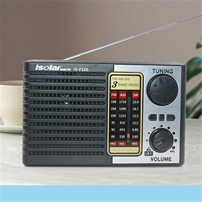 Wiederaufladbares USB-Heim-Solar-Portable-Radio mit Lautsprecher-LED-Licht