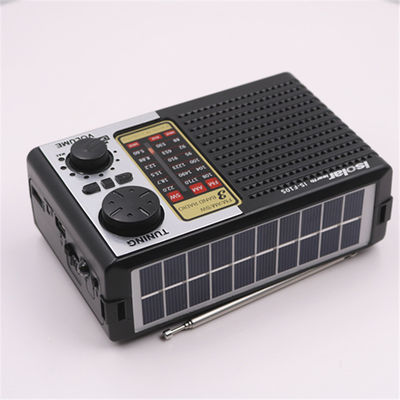 OEM Wiederaufladbares Vintage-Solarradio Mini-Solarradio mit Taschenlampe