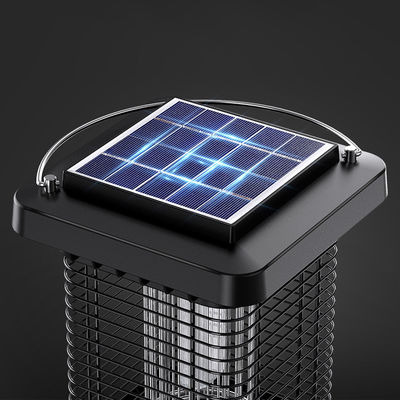 Solar-Mückenlampe IP65 wasserdichte Solarkollektoren Außen-Mücken-Tötungslampe Portable Bug Zapper für Camping