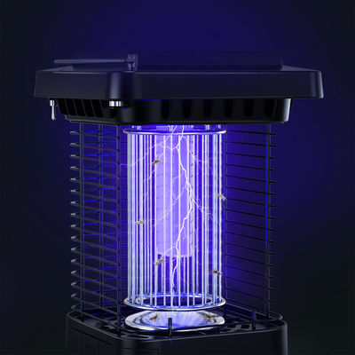 1300V USB Wiederaufladbare Solar-betriebene Bug Zapper Laterne Mücken Zapper Lampe UV Kaltweiß