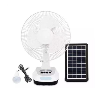 Bestseller AC/DC Betrieb Metallgrill 12 Zoll 3 Klingen Wiederaufladbares Zuhause Solarventilatoren Wiederaufladbarer elektrischer Ventilator
