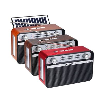Wireless Lautsprecher Solarbetriebene Notfall-Radio leistungsstarke Solar-Panel Radio mit USB