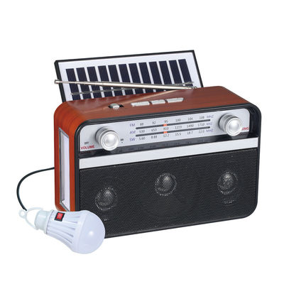 Wireless Lautsprecher Solarbetriebene Notfall-Radio leistungsstarke Solar-Panel Radio mit USB