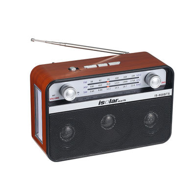 Wireless Lautsprecher Solarbetriebene Notfall-Radio leistungsstarke Solar-Panel Radio mit USB