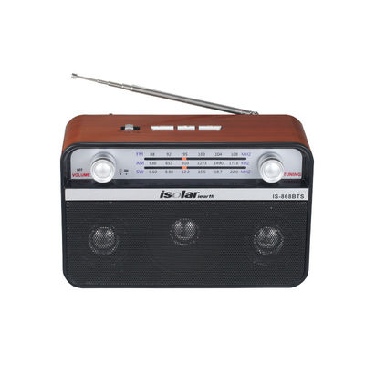 Wireless Lautsprecher Solarbetriebene Notfall-Radio leistungsstarke Solar-Panel Radio mit USB