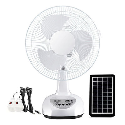 12 Zoll 16 Zoll wiederaufladbarer Solarventilator Solarkühlventilator mit Solarpaneel