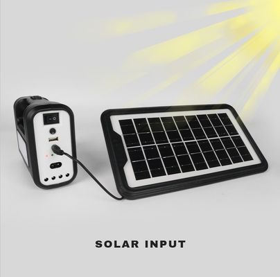 angepasstes Solarhausbeleuchtungssystem Polykristallines Silizium-Solarpanel-Beleuchtungskit