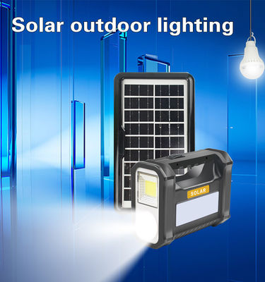 angepasstes Solarhausbeleuchtungssystem Polykristallines Silizium-Solarpanel-Beleuchtungskit