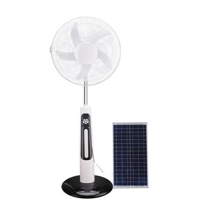16/18 Zoll AC DC 12V 5 Blade Solar Wiederaufladungsventilator mit Panel 20W/30W