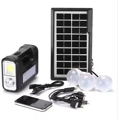 4500 mAh Batterie Solarbeleuchtungssystem Solar Notbeleuchtungssystem ABS