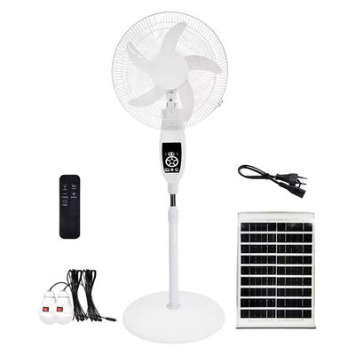 Anpassbarer 18-Zoll-Solarventilator Wiederaufladbarer Solarventilator für Zuhause