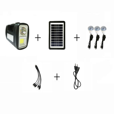 4500mah Lithium-Batterie Solar Led-Beleuchtungssystem für Zuhause 35h lange Arbeitszeit