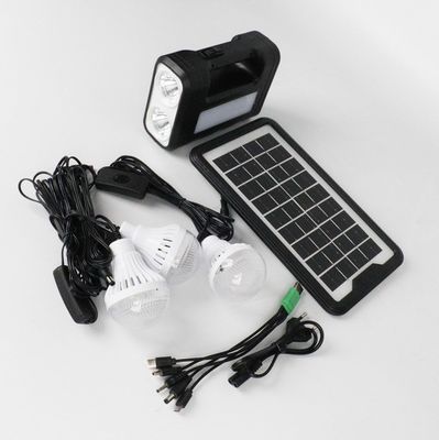 4500mah Lithium-Batterie Solar Led-Beleuchtungssystem für Zuhause 35h lange Arbeitszeit