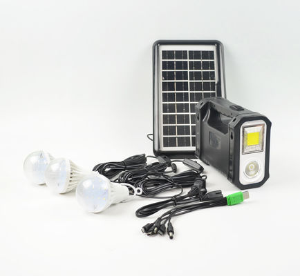 4500mah Lithium-Batterie Solar Led-Beleuchtungssystem für Zuhause 35h lange Arbeitszeit