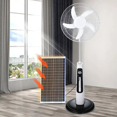Hocheffiziente Heimat Solar Wiederaufladbare Lüfter Höhe Verstellbarer Weitwinkel Anpassung