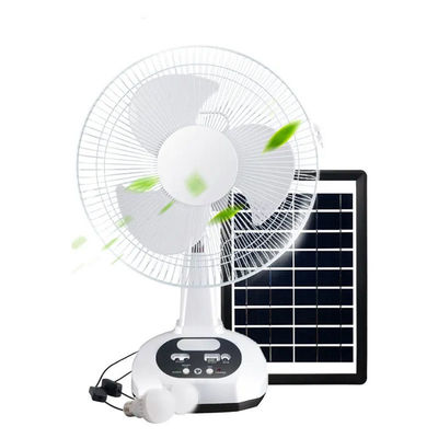 14 Zoll Solar Wiederaufladbare Lüfter AC DC Solar Schreibtisch Lüfter Mechanische Steuerung