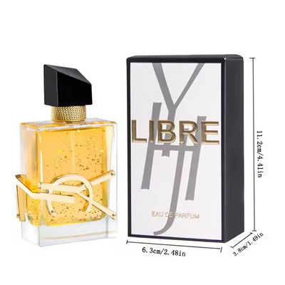 Popular Natural and Lasting Fragrance Gentle and Elegant High-grade Glass Bottle Women's Floral Eau De Perfume