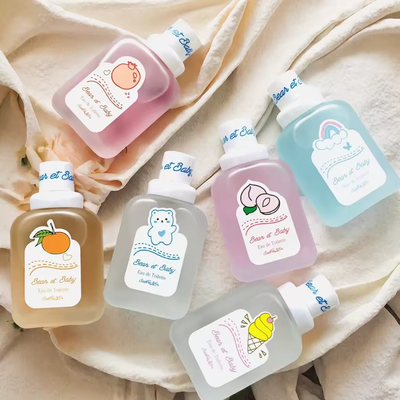 Factory Peach Milk Scent Baby Bear Girl Student Perfume Mist Small Light Fragrance Body Spray Wholesale